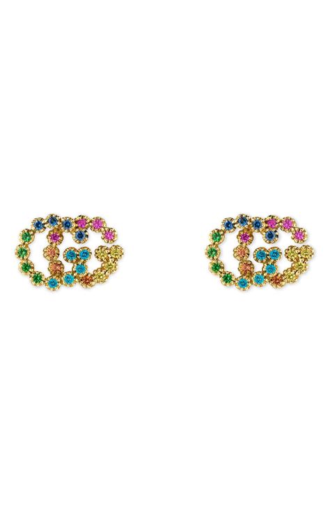 where to buy gucci earrings|gucci multi stone earrings.